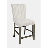 Contemporary Telluride Upholstered Counter Stool