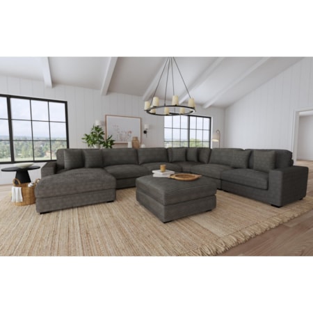 7-Piece Sectional Sofa