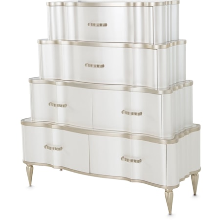 6-Drawer Tiered Chest