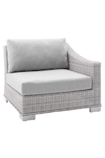 Modway Conway Sunbrella® Outdoor Patio Wicker Rattan 7-Piece Sectional Sofa Set