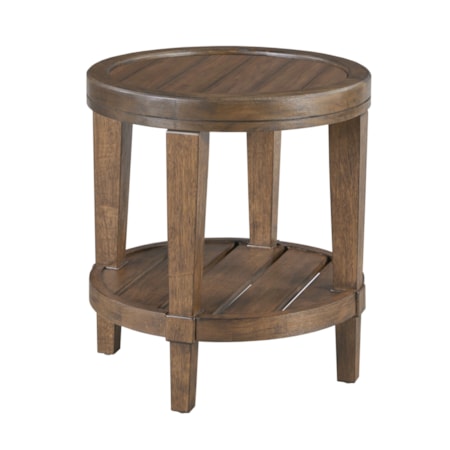 Round End Table