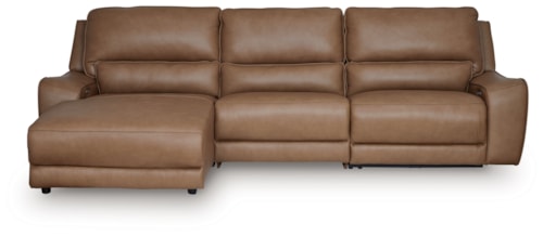3-Piece Reclining Sofa Chaise