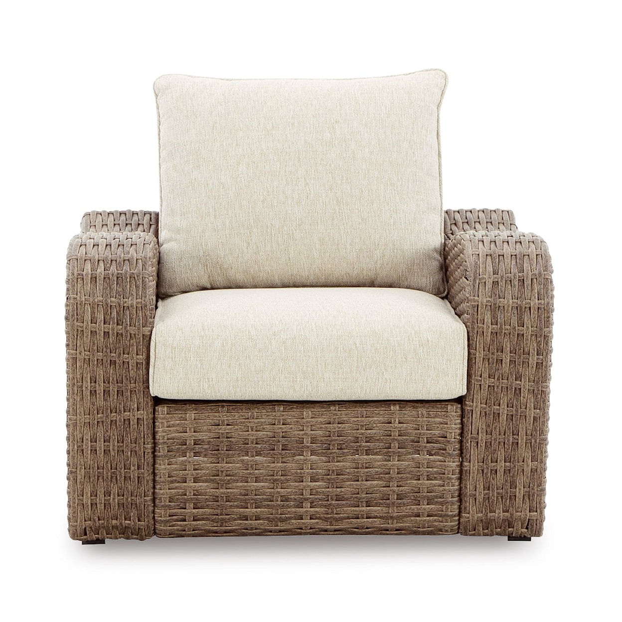 Signature Design by Ashley Sandy Bloom Outdoor Lounge Chair with Cushion