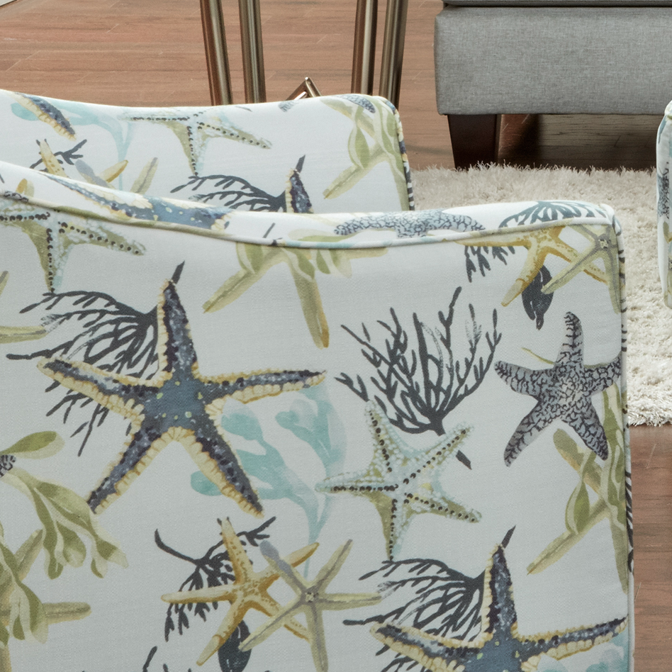 Beach themed upholstered online chairs