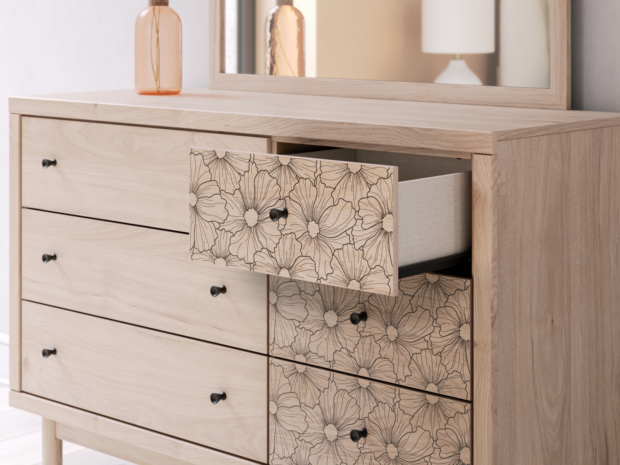 Signature Design by Ashley Shapella Dresser And Mirror