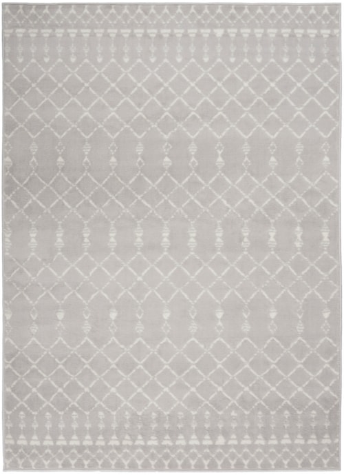 4' x 6' Grey Rectangle Rug
