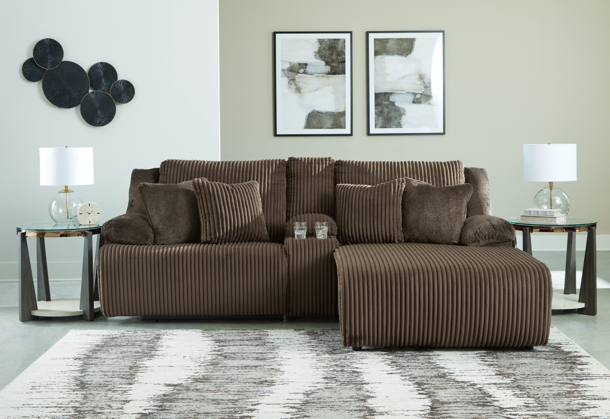 3-Piece Reclining Sectional