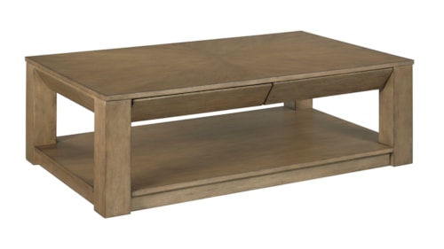 Rectangular Drawer Coffee Table