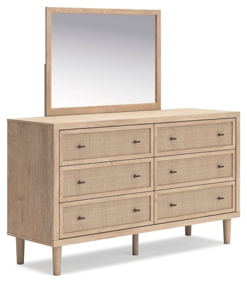 Contemporary Dresser And Mirror