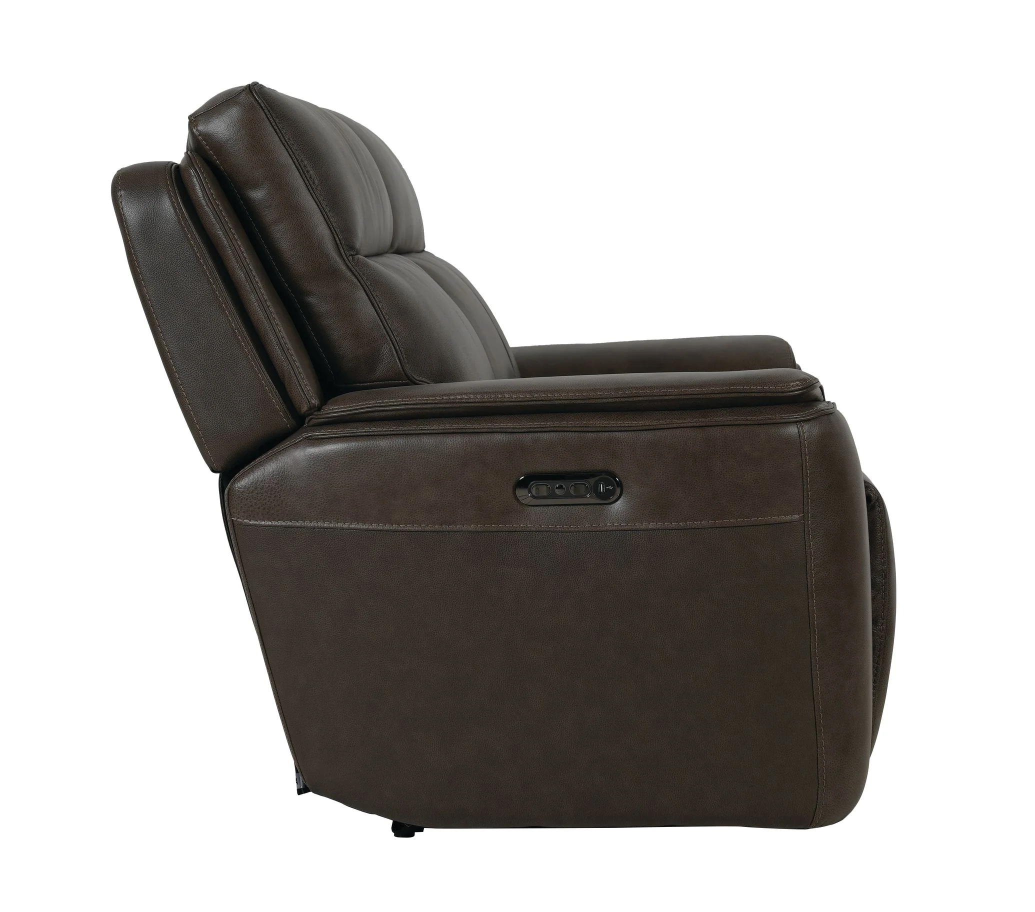 Bassett MANTEO Motion Loveseat w/Power & Console