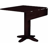 Transitional Square Dining Table