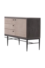 Furniture Classics  Transitional 3-Drawer Sideboard with 2 Doors
