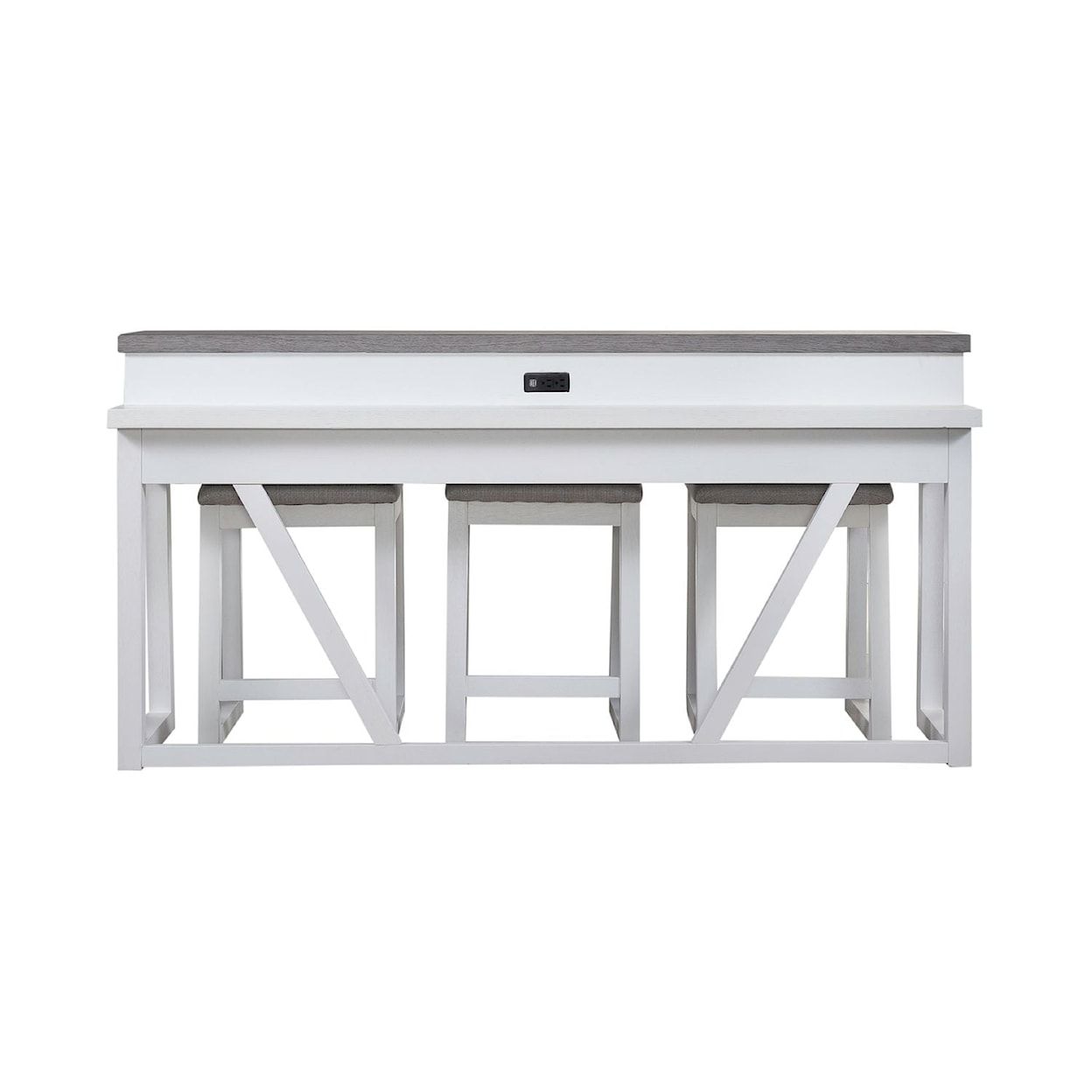 Liberty Furniture Palmetto Heights 4-Piece Occasional Console Table Set