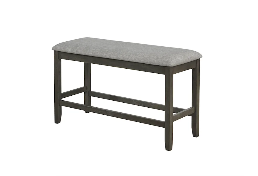 Nina Counter Height Bench by Crown Mark at Dream Home Interiors