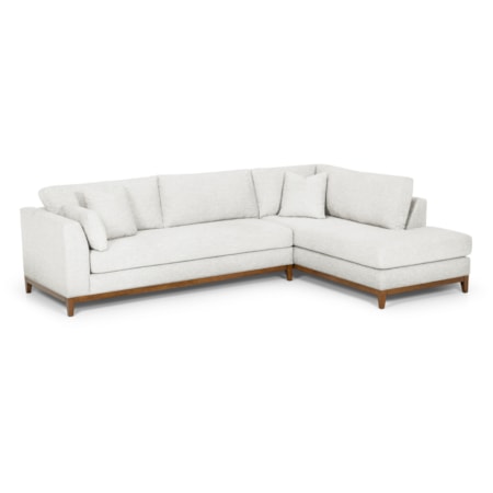 2-Piece Sectional w/ Chaise