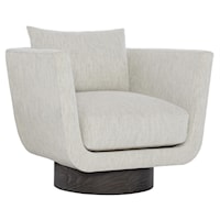 Gemma Leather Swivel Chair