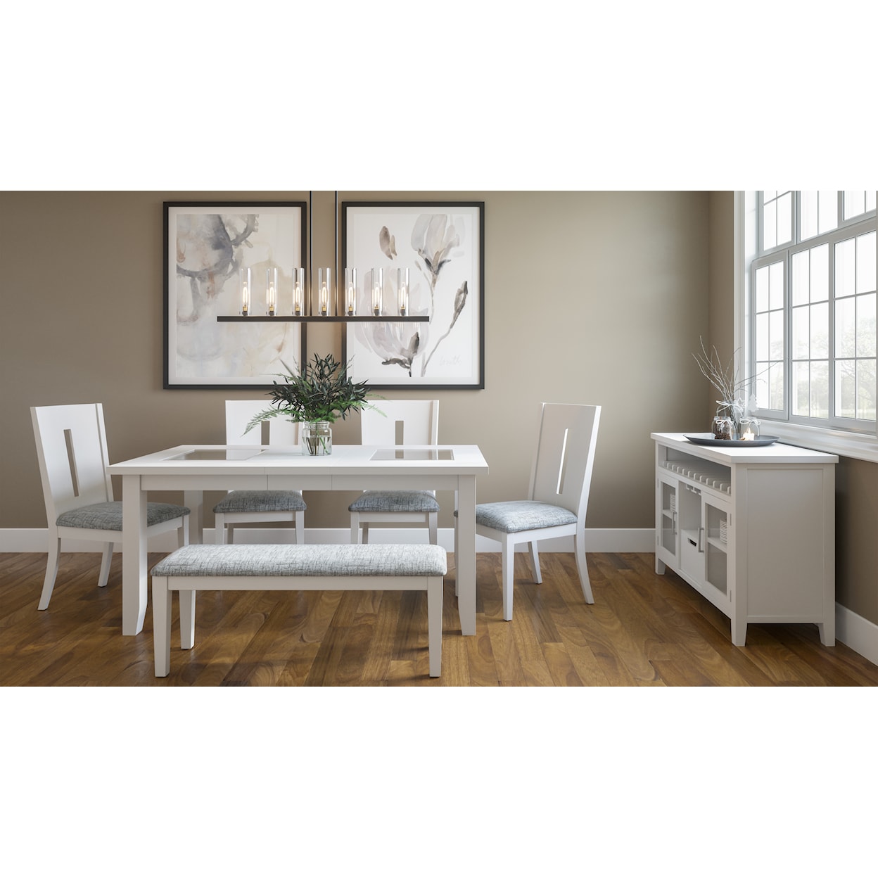 Jofran Urban Icon Extension Dining Table