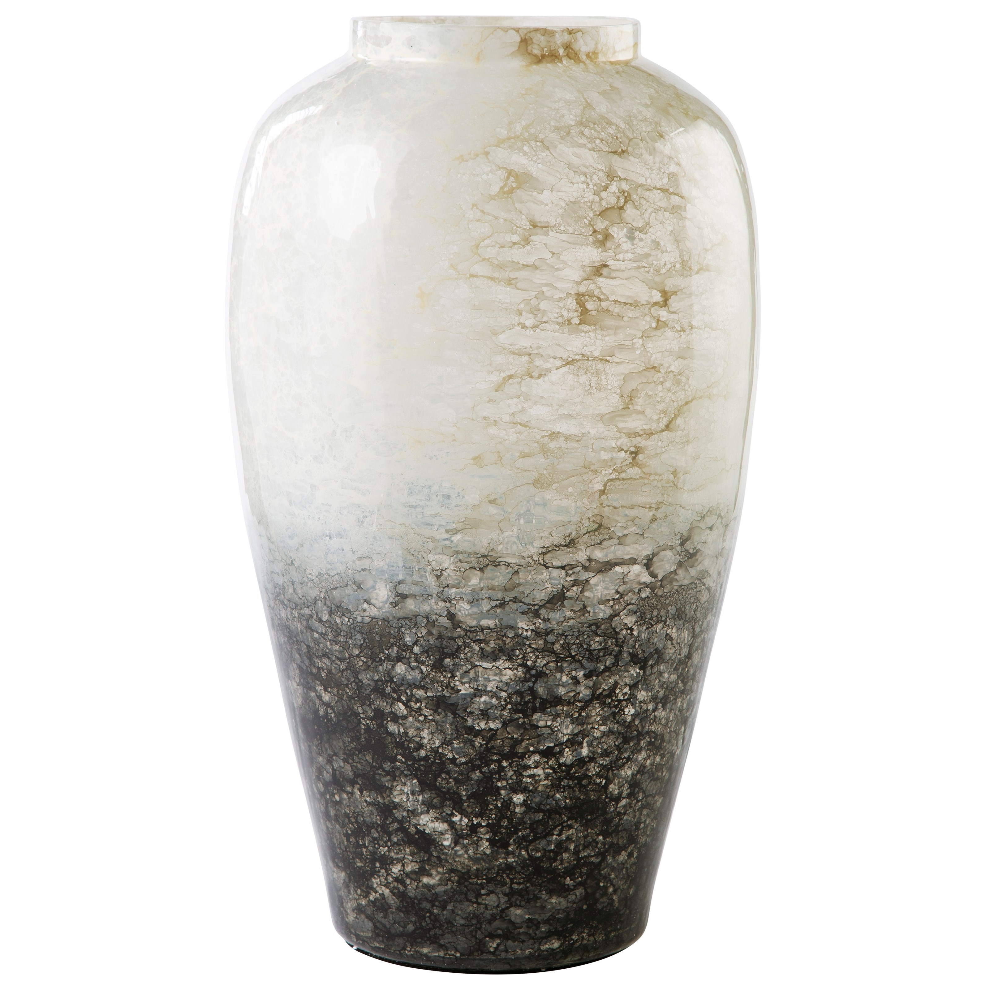 Mirielle White/Gray Vase