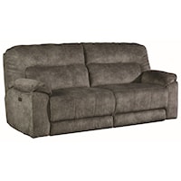 Casual Power Headrest Reclining Sofa