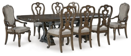 Dining Table And 8 Chairs