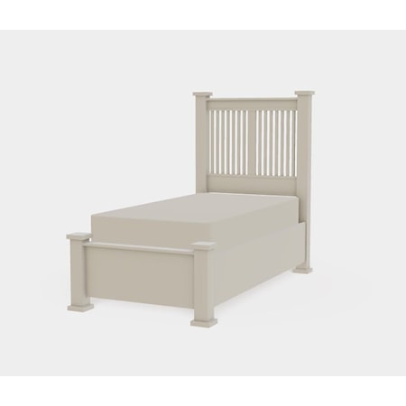 AMC Twin XL L Drawerside Prairie Spindle Bed