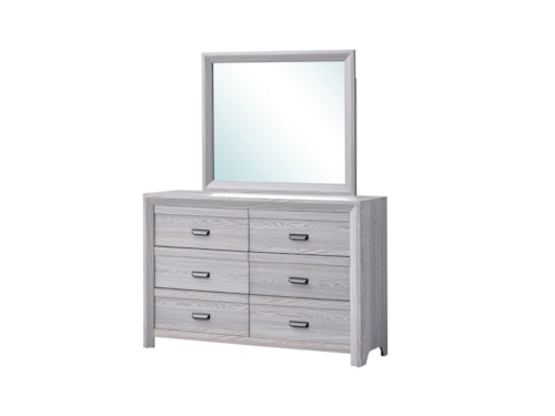 Adelaide Contemporary Dresser and Mirror