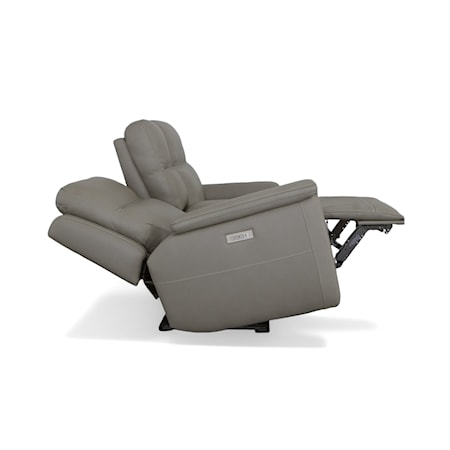 Power Reclining Console Loveseat