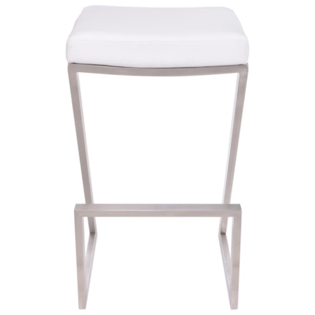 26&quot; Counter Height Backless Barstool