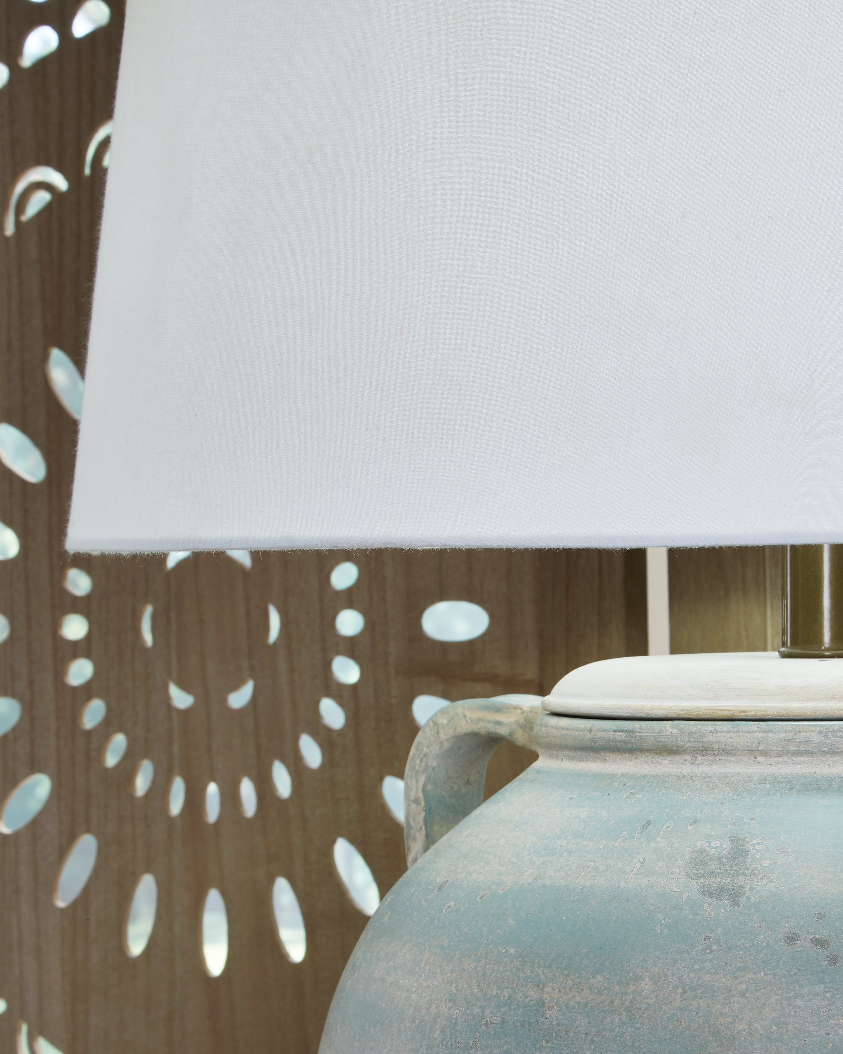 Terracotta Table Lamp