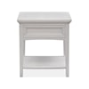 Magnussen Home Heron Cove Occasional Tables Rectangular End Table