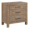 Winners Only Andria 3-Drawer Nightstand