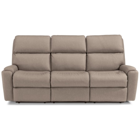 Power Reclining Sofa with Power Headrests
