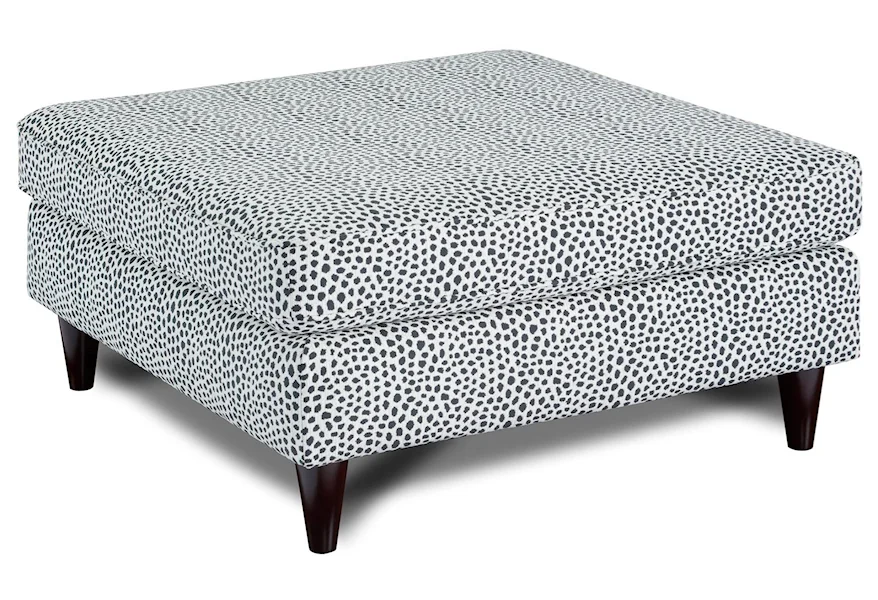 17-00KP WINSTON SALT Cocktail Ottoman by Fusion Furniture at Esprit Decor Home Furnishings