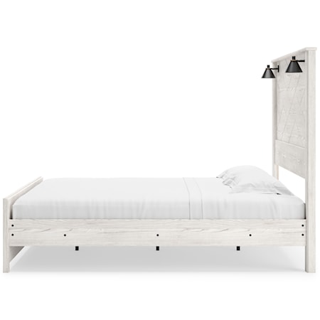 King Panel Bed