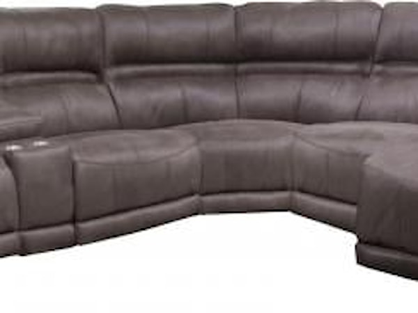 6-Piece Power Reclining Sectional