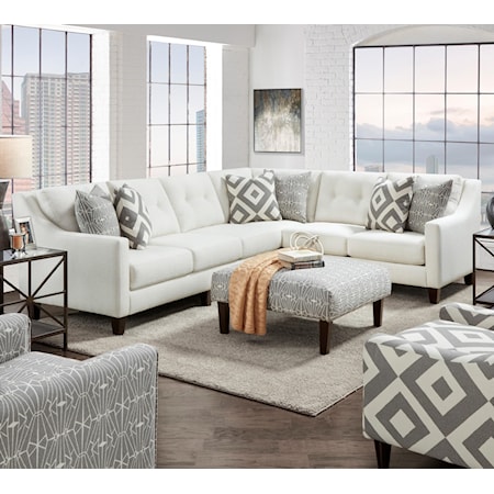 2-Piece Sectional in Performance Fabric