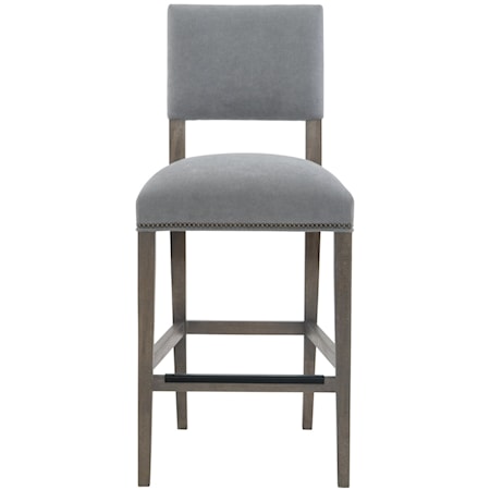 Moore Fabric Bar Stool