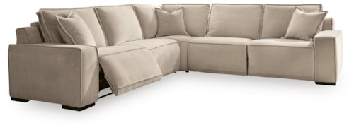 5-piece Power Sectional Reclining Sofa