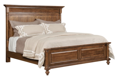 Traditional King Panel Bed