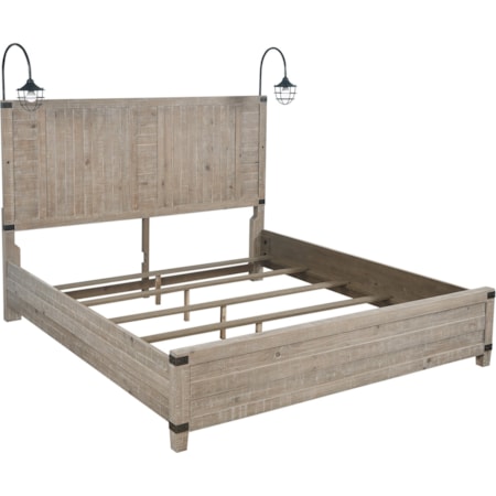 Queen Panel Bed