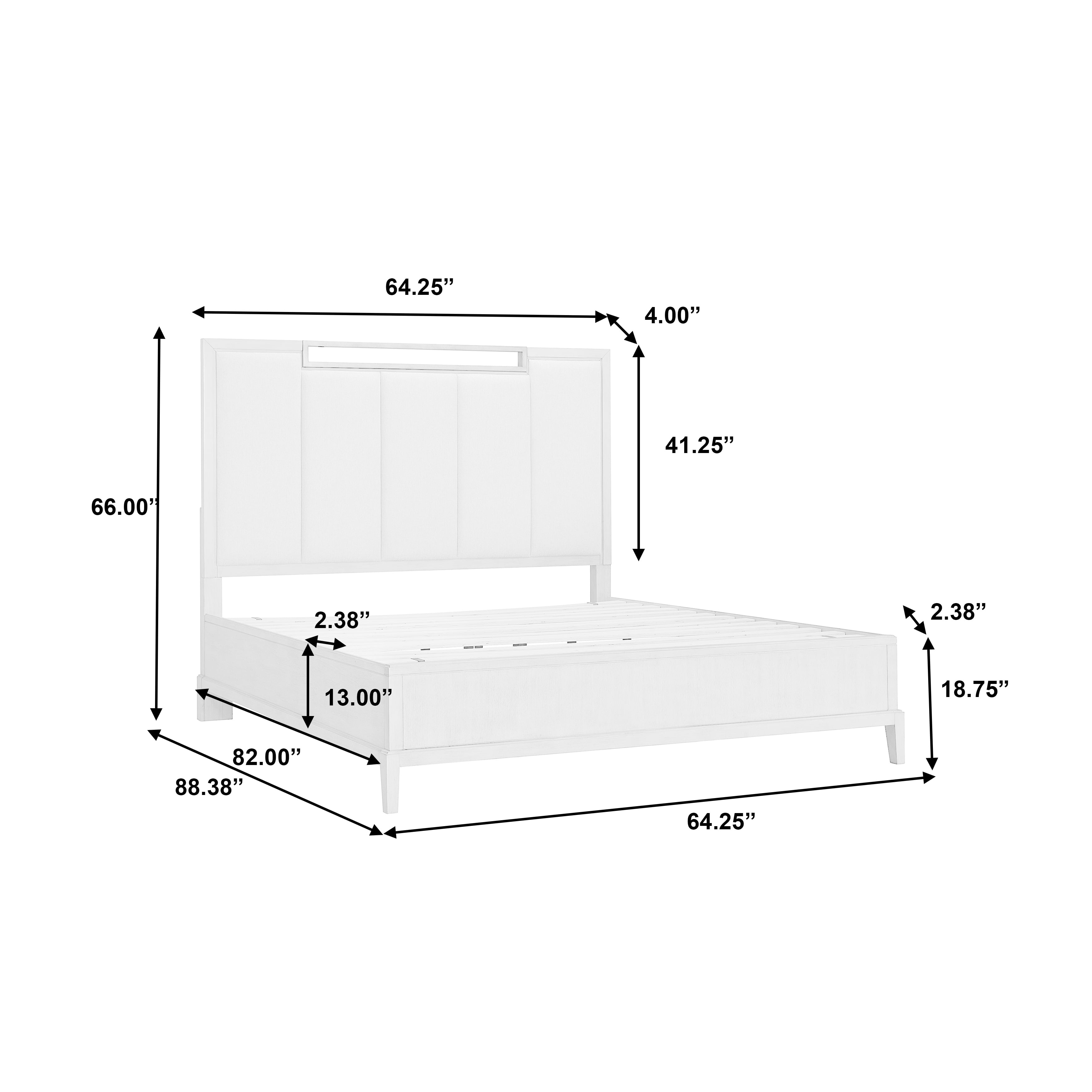 Samuel Lawrence Kendall Queen Upholstered Panel Bed