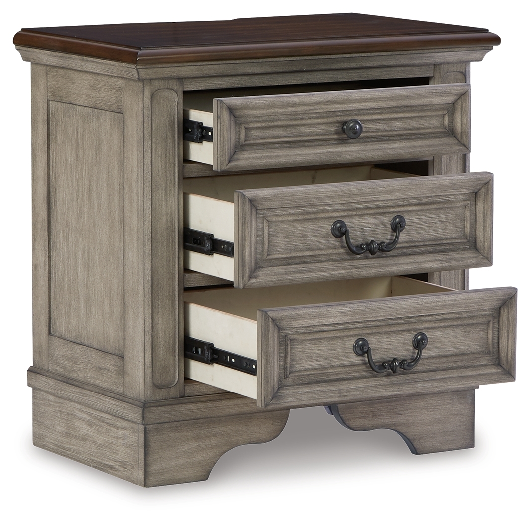 3-Drawer Nightstand