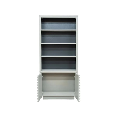 Closed-Back Bookcase