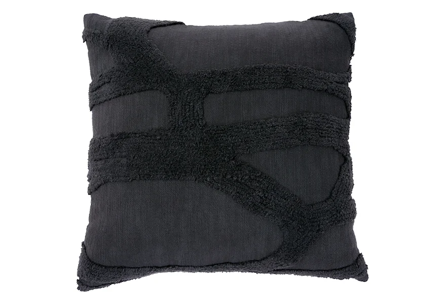 Pillows Osage Charcoal Pillow by Signature Design by Ashley at Lindy's Furniture Company