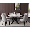 Prime Xena Dining Set with 6 Chairs