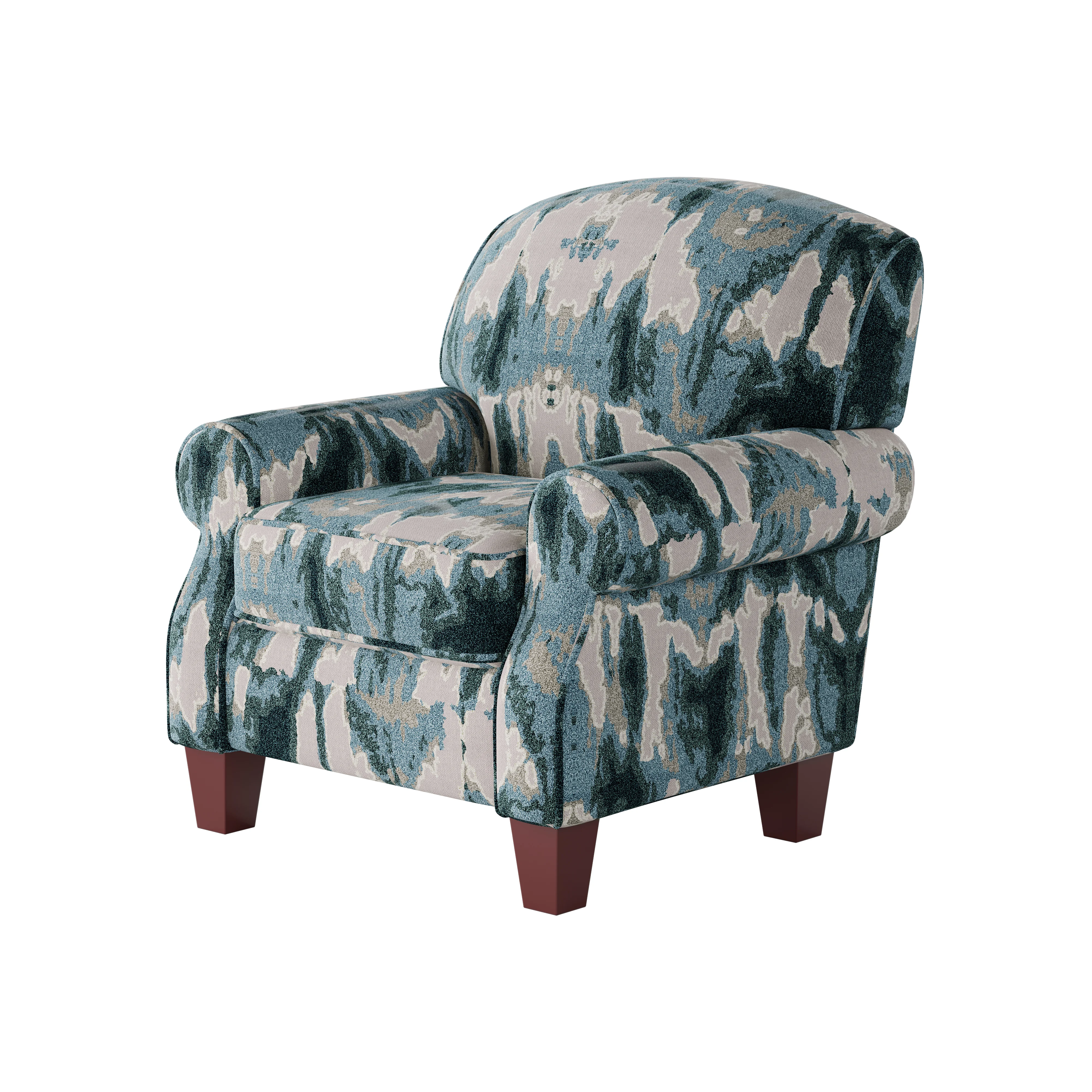 Fusion Furniture Grab A Seat 532C Accent Chair with Rolled Arms Z