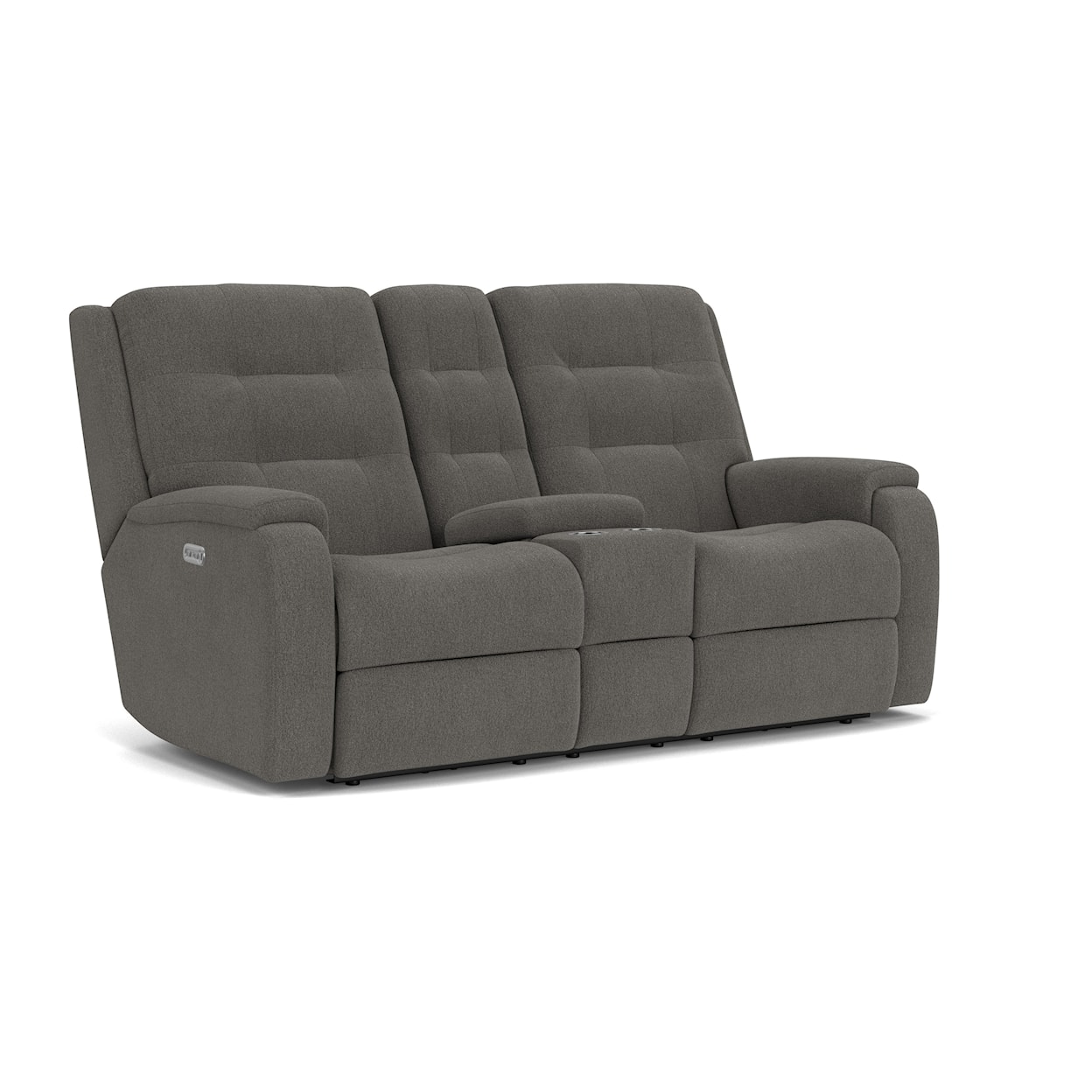 Flexsteel Arlo Power Reclining Console Loveseat