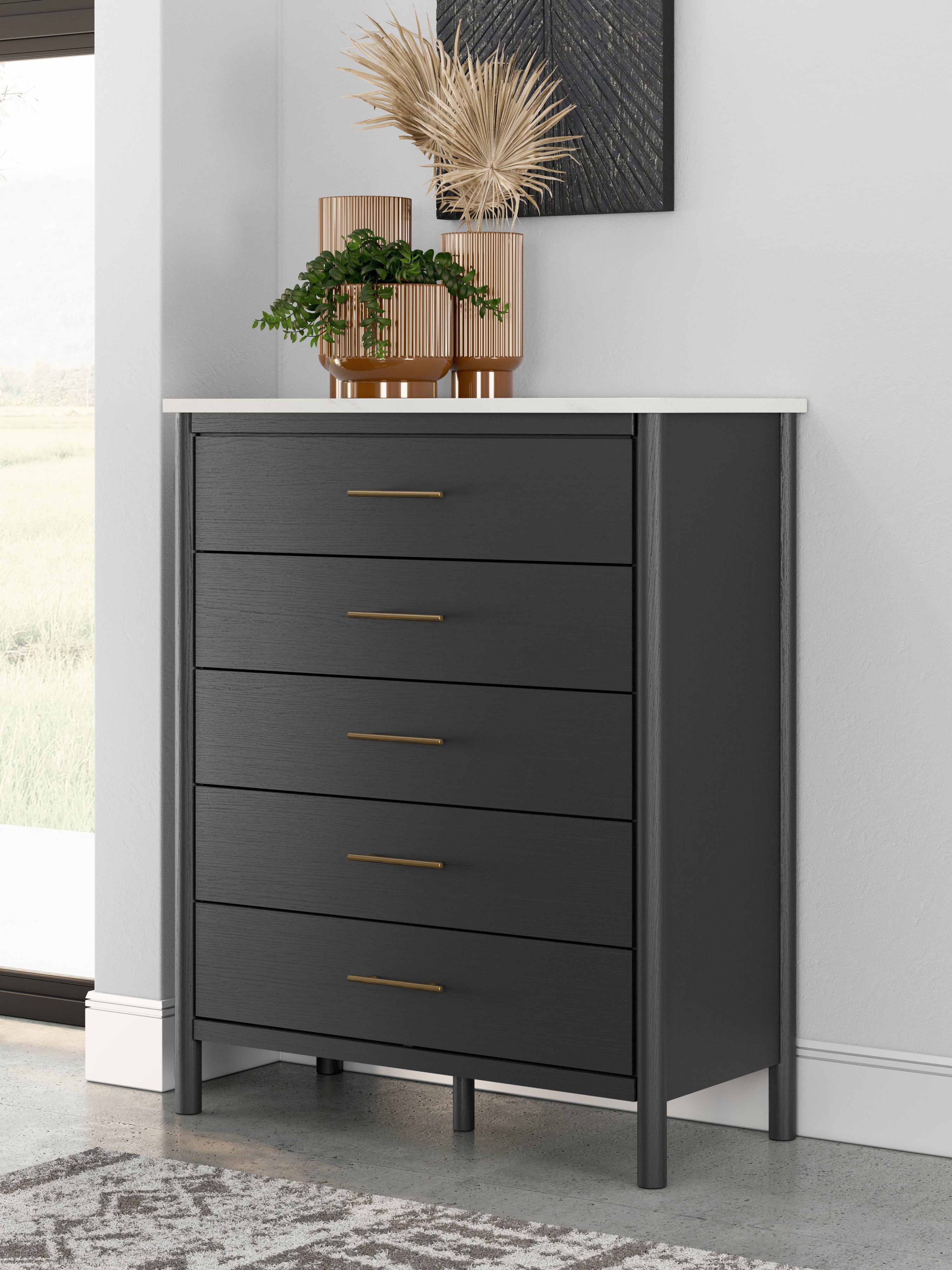 Ashley Signature Design Cadmori 5-Drawer Chest