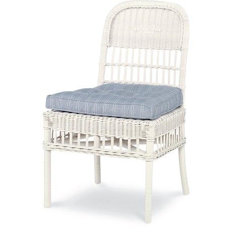 Mainland Outdoor Wicker Dining Side Chair
