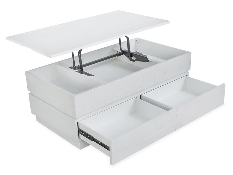 2-Drawer Lift-Top Cocktail Table